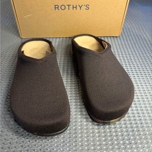 Rothy's chestnut brown  Mules